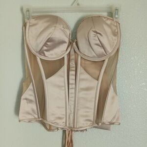 Women's Stylish TAN Corset XL